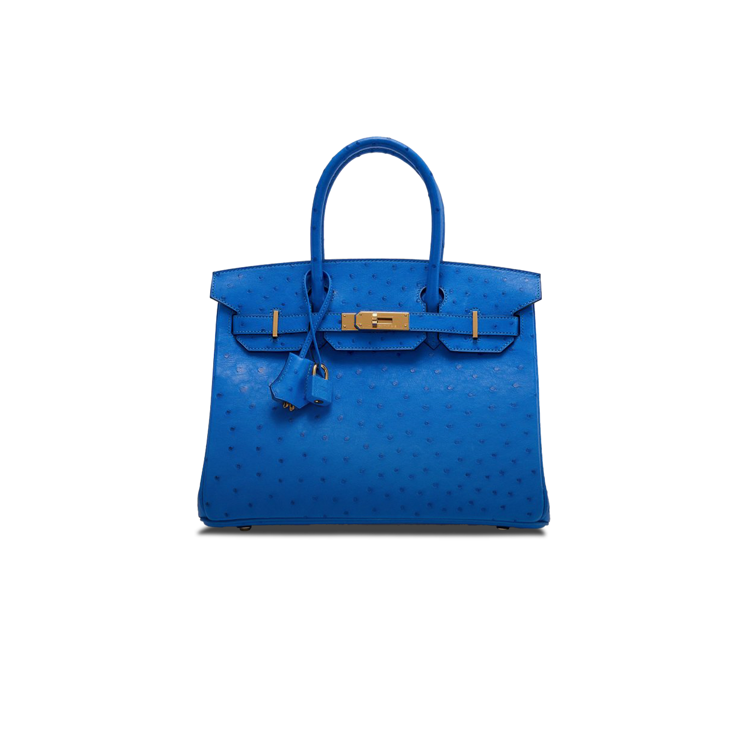 HERMES MASTER BIRKIN 30 BLUE MYKONOS 28624521 (30*24*16cm)